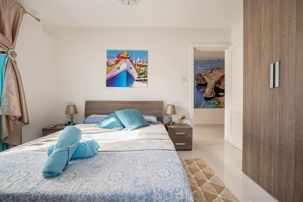 Appartamento Seagull Penthouse Marsaxlokk Esterno foto