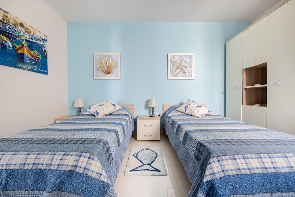 Appartamento Seagull Penthouse Marsaxlokk Esterno foto