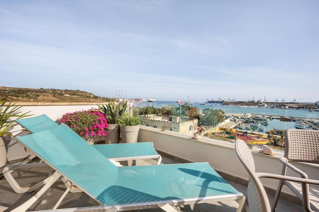 Appartamento Seagull Penthouse Marsaxlokk Esterno foto