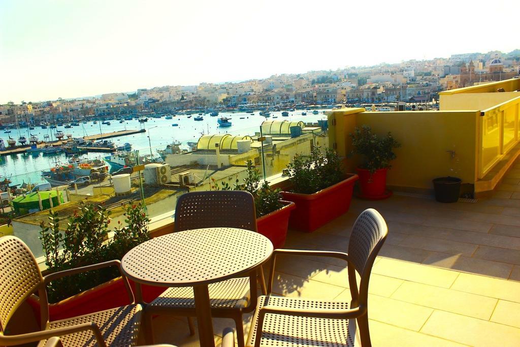 Appartamento Seagull Penthouse Marsaxlokk Esterno foto
