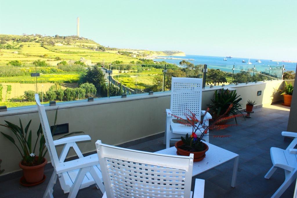 Appartamento Seagull Penthouse Marsaxlokk Esterno foto